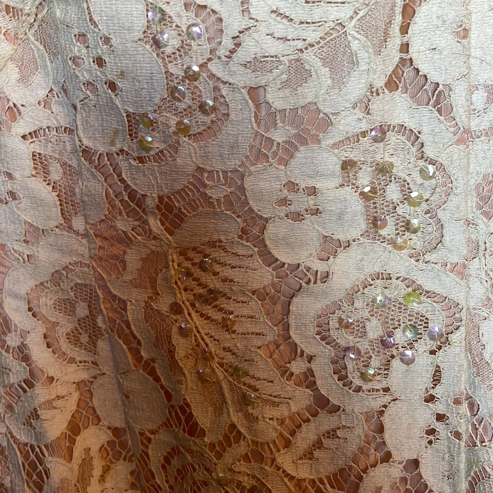 VINTAGE NORMAN ORIGINAL FORMAL DRESS - Picture 8 of 14